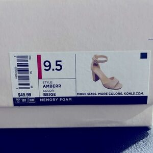 9.5 chunky heel